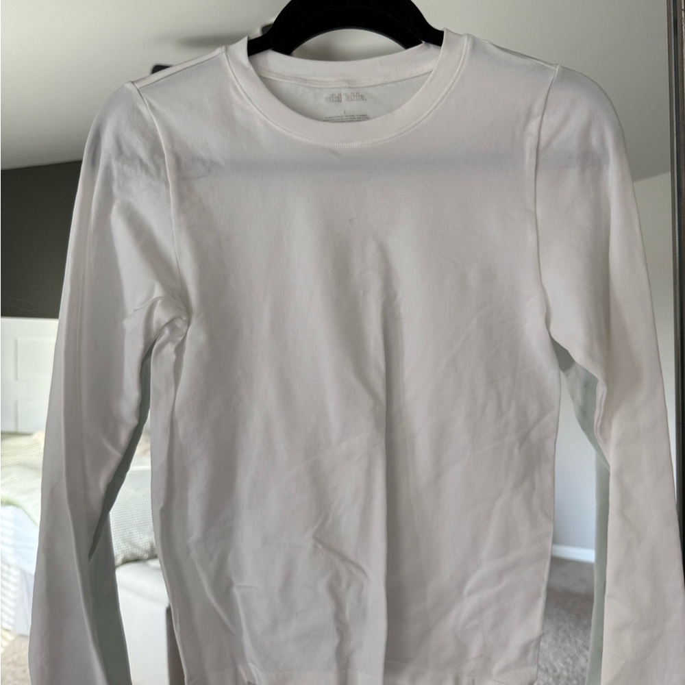 Women’s Wild Fable White Long Sleeve Shirt size large